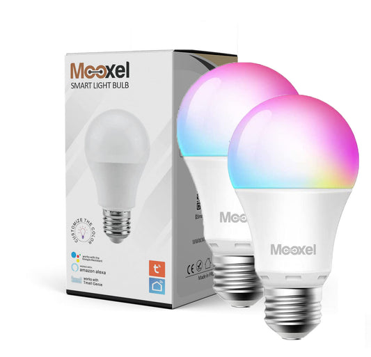 2 Lampadine RGB  smart WiFi MXL-SBE1060